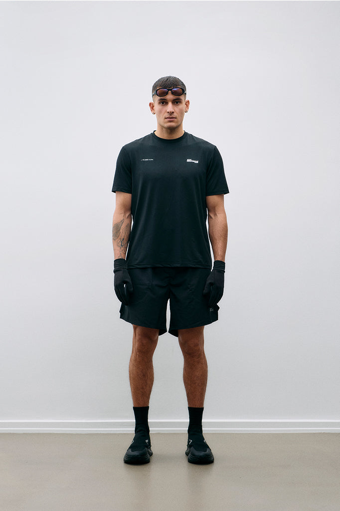 ARKK Apparel Hav Runner Tee | Black - Men T-Shirt